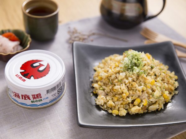 鮪魚玉米炒飯2